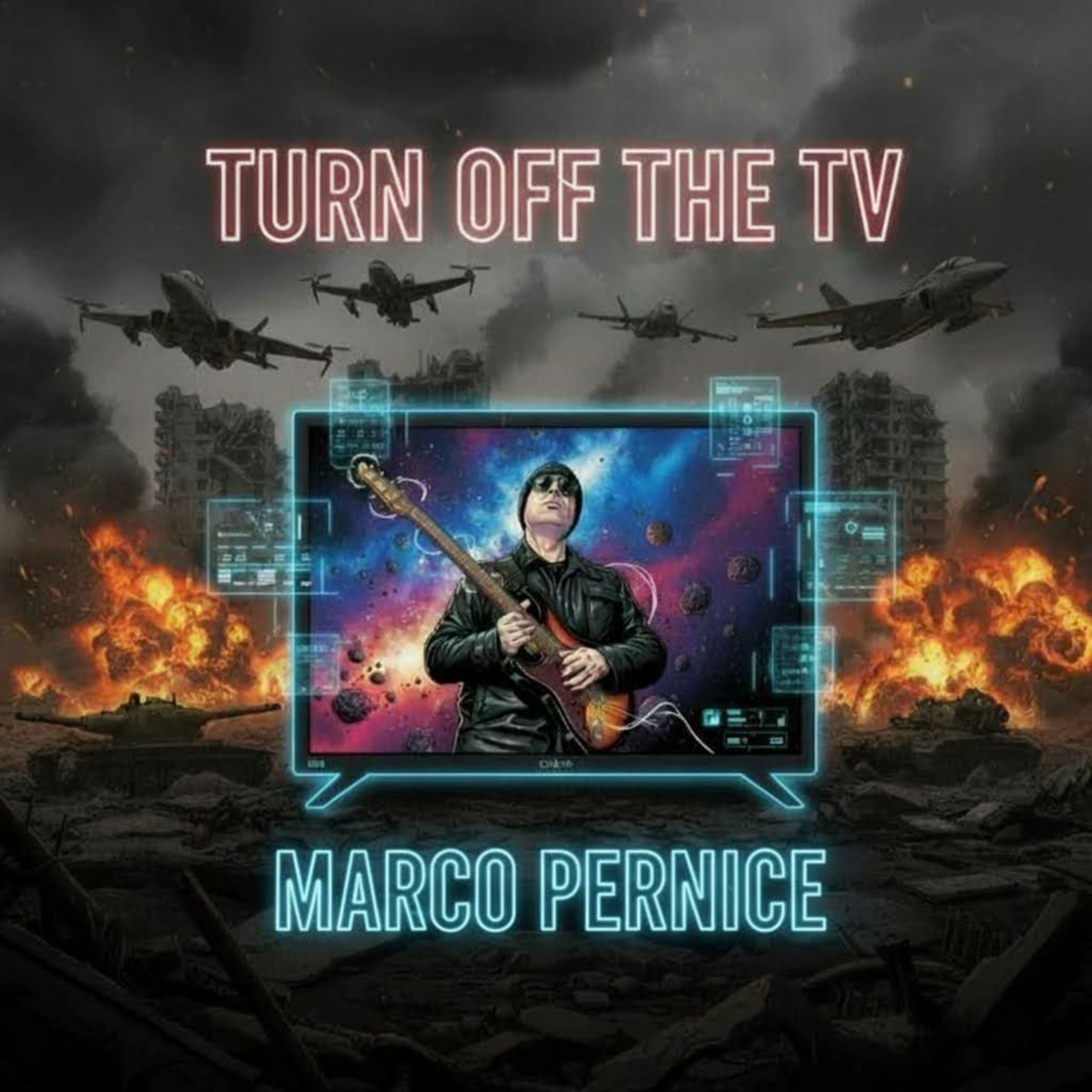 Cover art for Turn off the tv by Marco Pernice