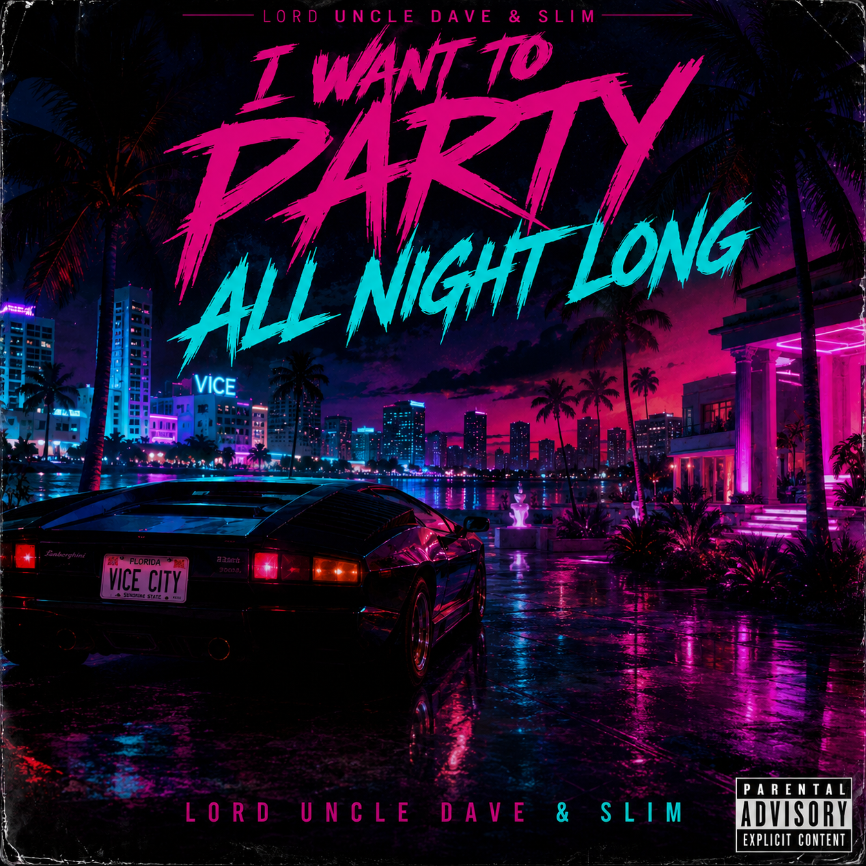 Cover art for I Want To Party All Night Long by LORD UNCLE DAVE