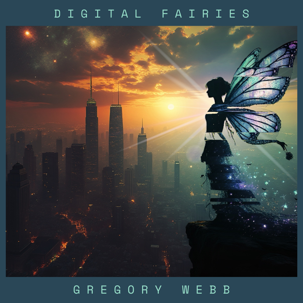 Cover art for Digital Fairies by Gregory Webb