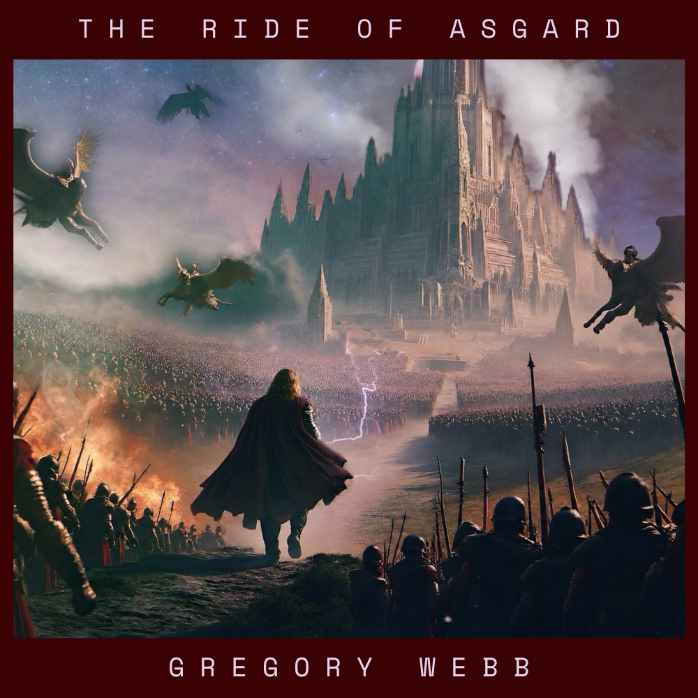 Cover art for The Ride of Asgard by Gregory Webb