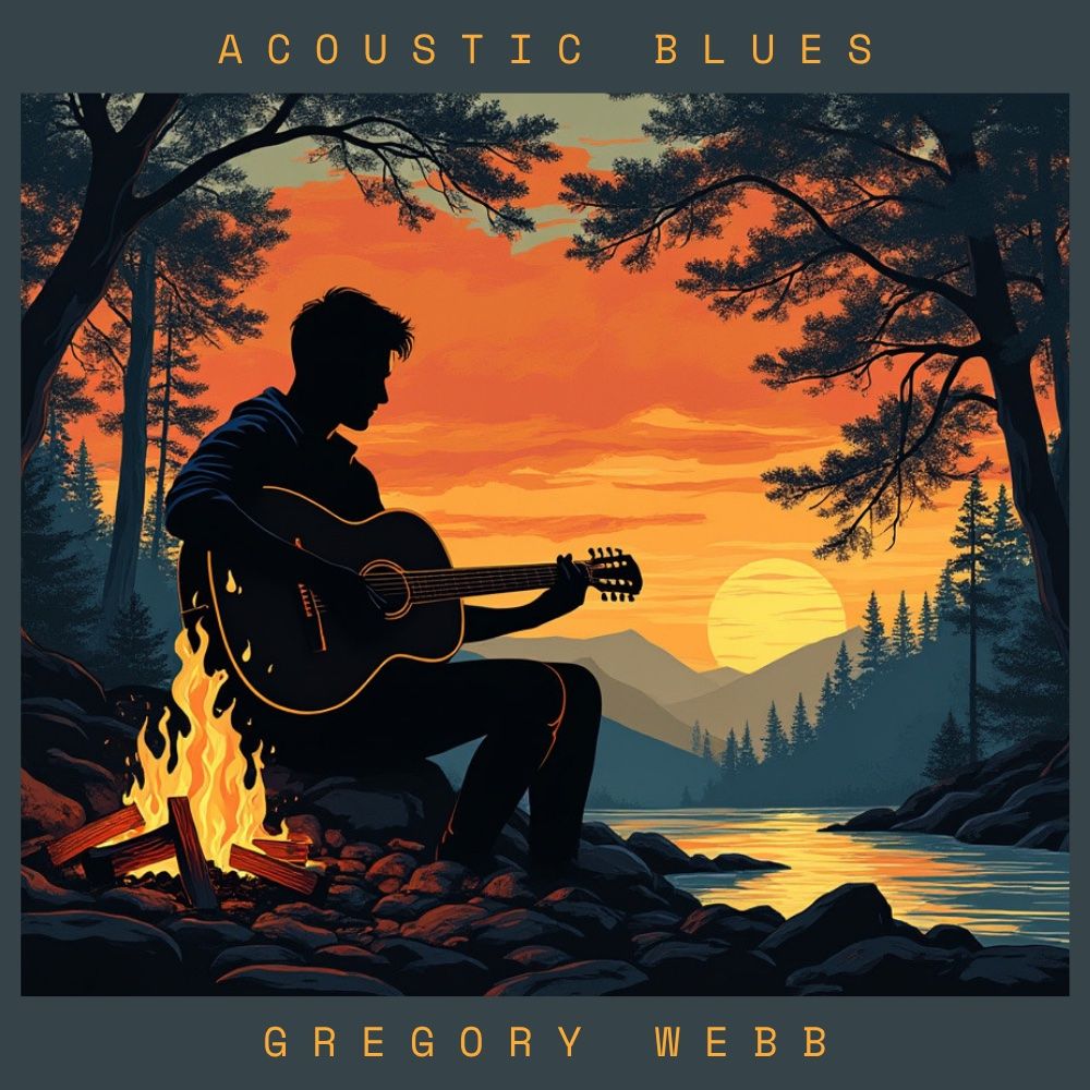 Cover art for Acoustic Blues by Gregory Webb