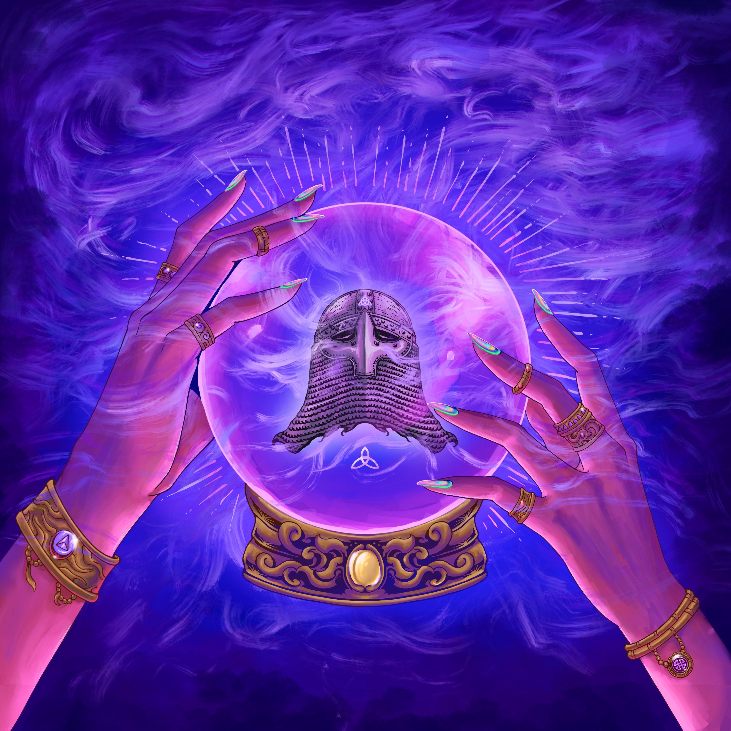 Cover art for Dark Prophecy by Gabrielle Ornate