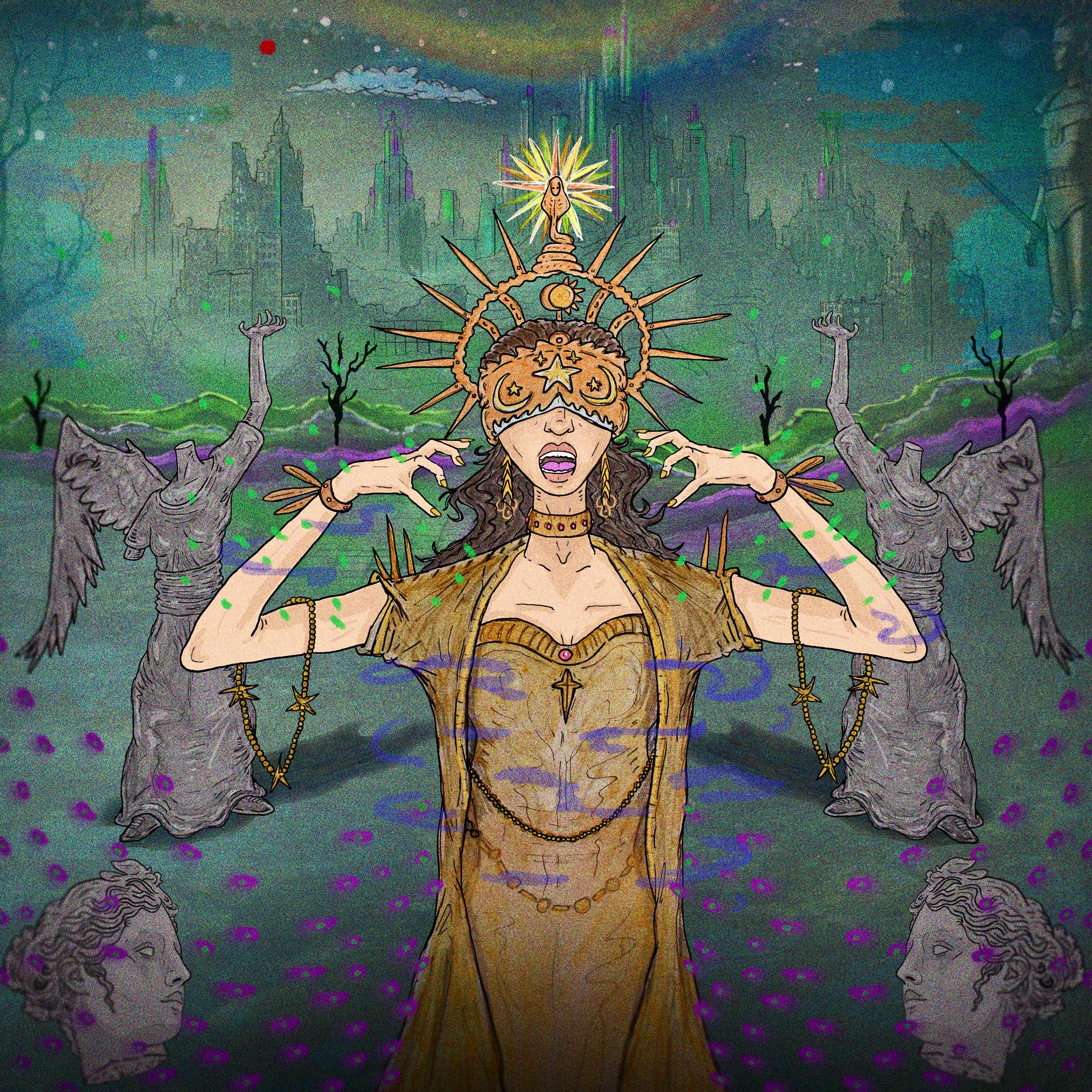 Cover art for Stolen Faces by Gabrielle Ornate