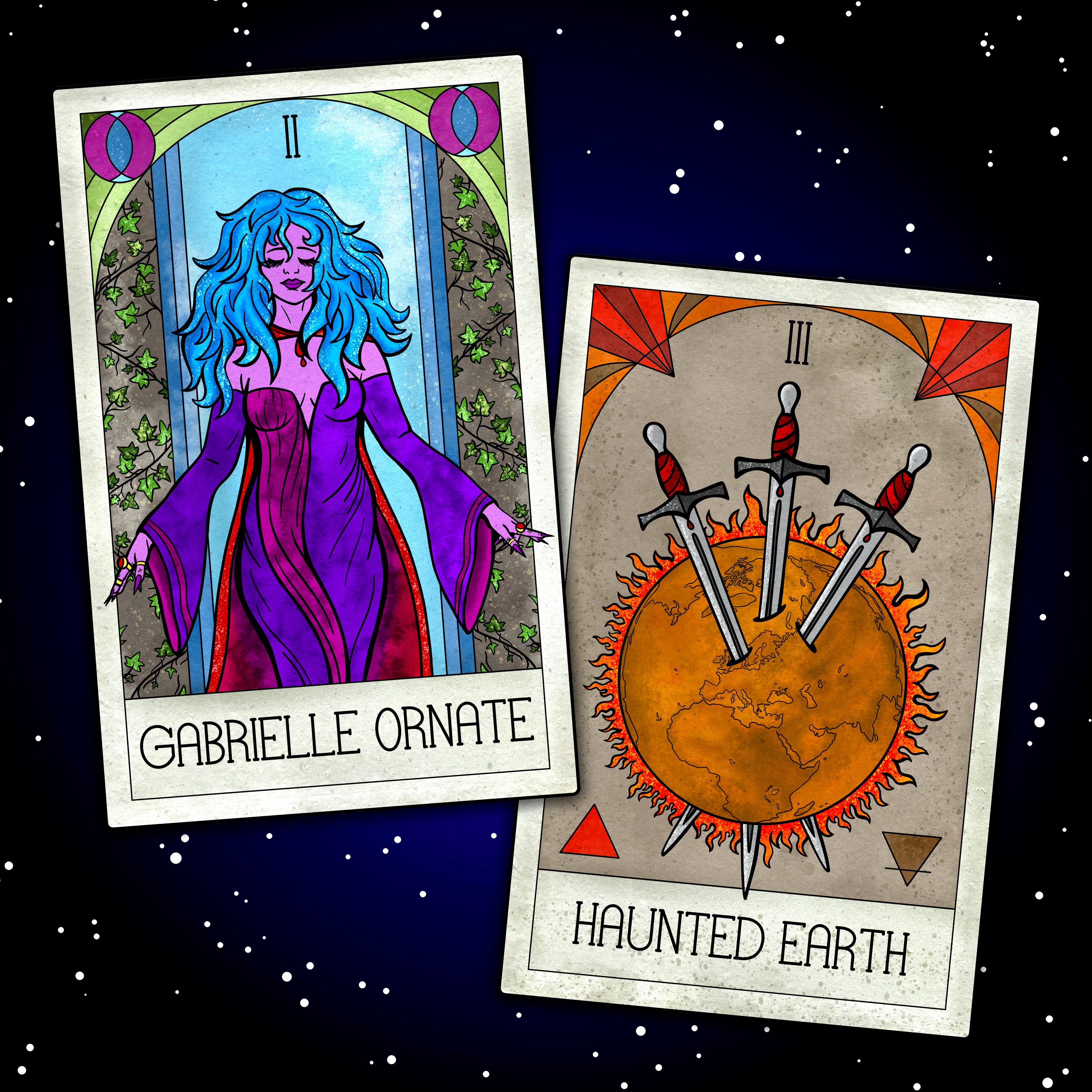 Cover art for Haunted Earth by Gabrielle Ornate