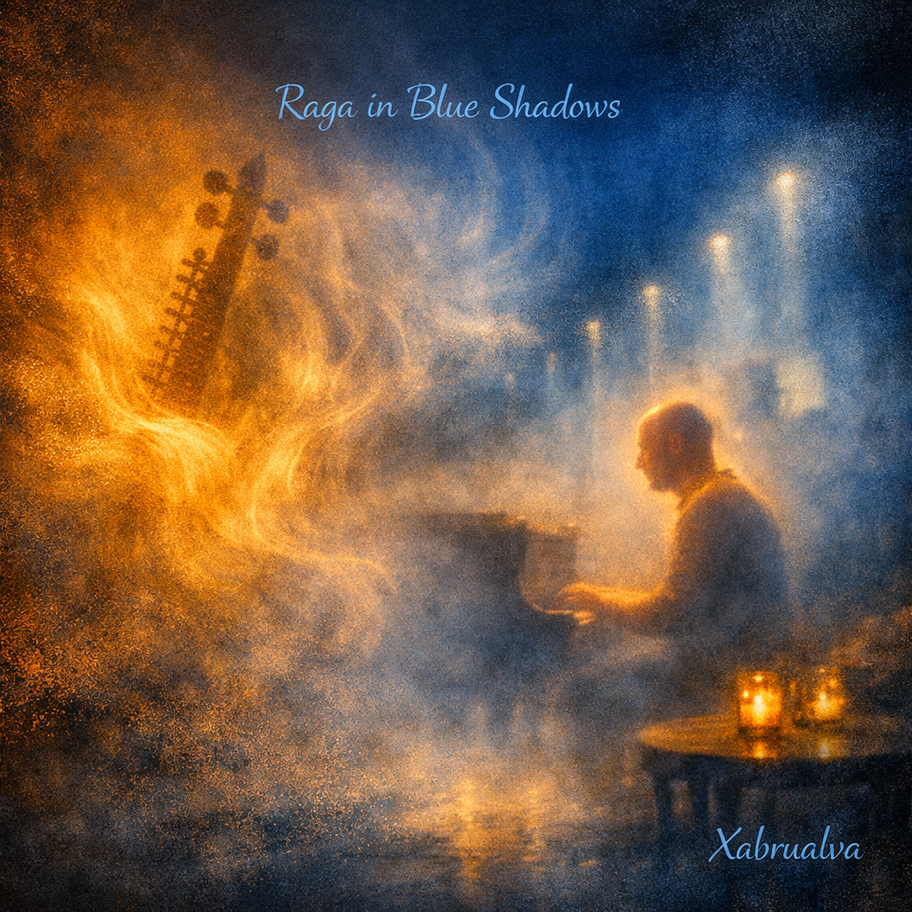 Cover art for Raga in blue shadows - Raga Part (30s Version - Eastern Ambient Cue) by XABRUALVA