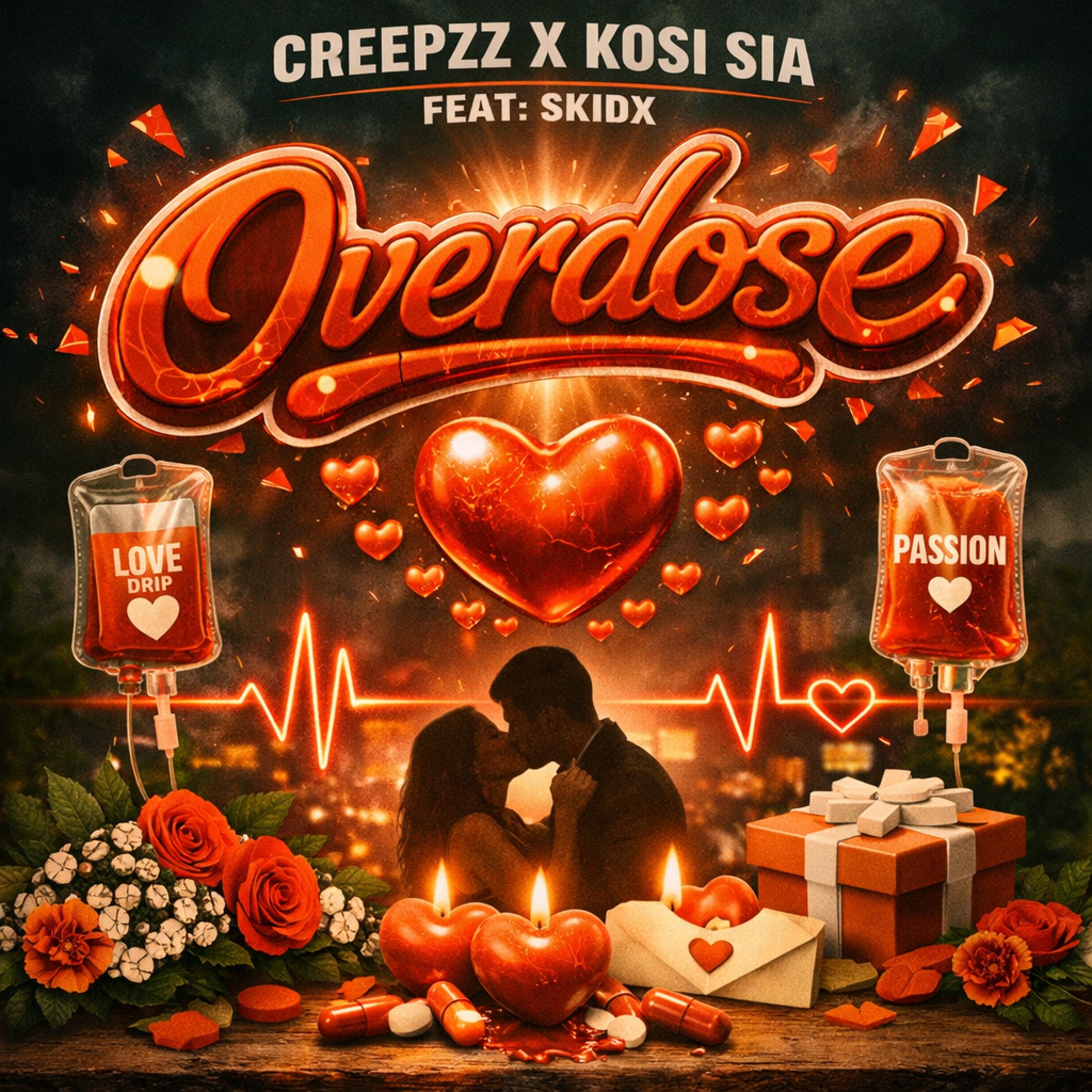 Cover art for Overdose by Creepzz X Kosi Sia Feat Skidx